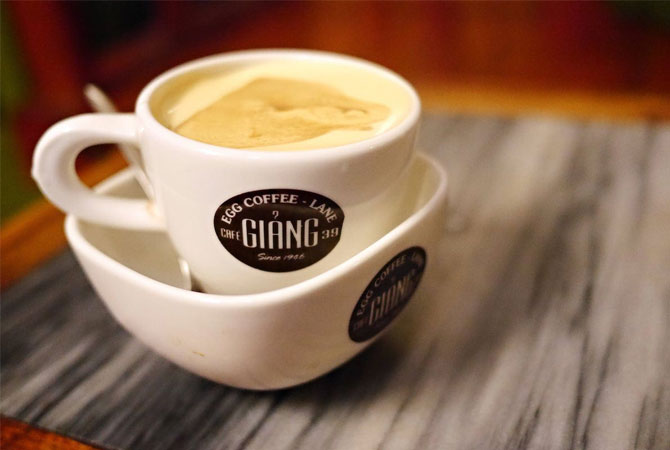 Cà Phê Trứng - Vietnamese Egg Coffee
